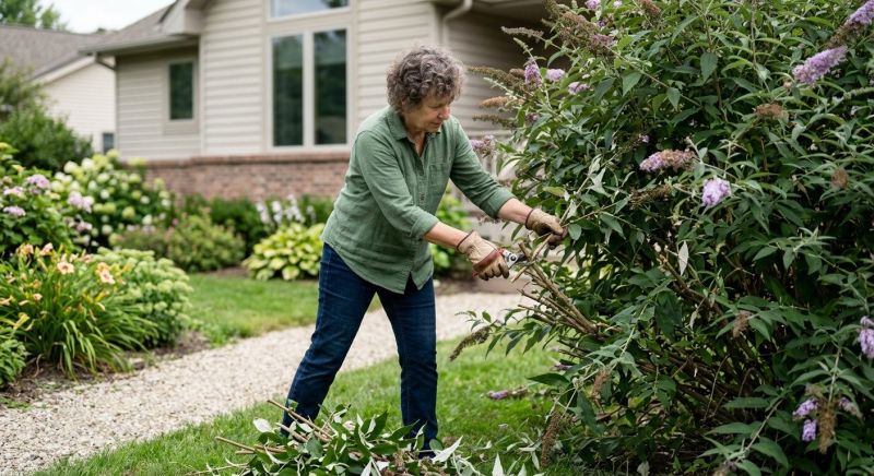 Butterfly Bush Pruning in Honolulu, HI