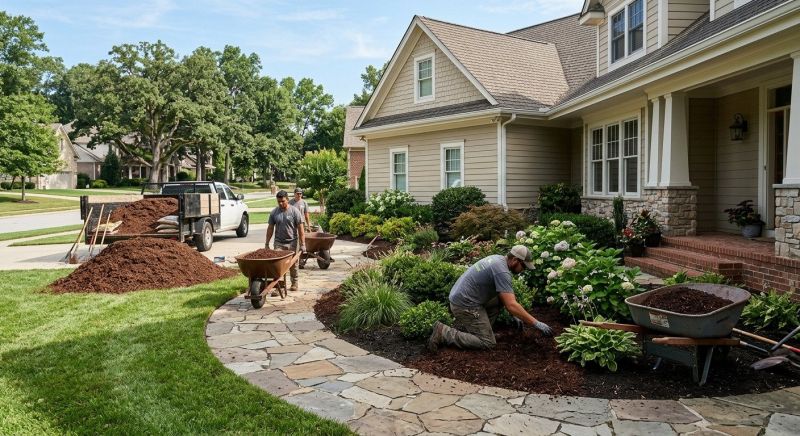 Organic Mulch Installation in Honolulu, HI