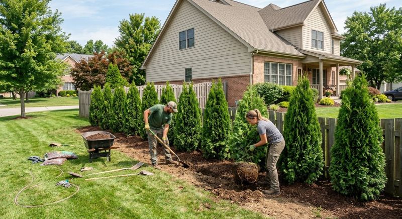 Privacy Shrub Installation in Ventura County, CA