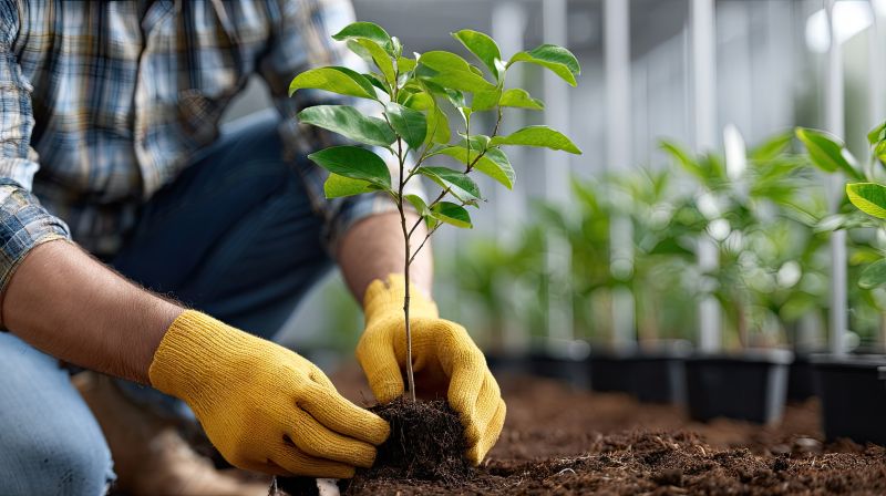 Apple Tree Planting in Honolulu, HI