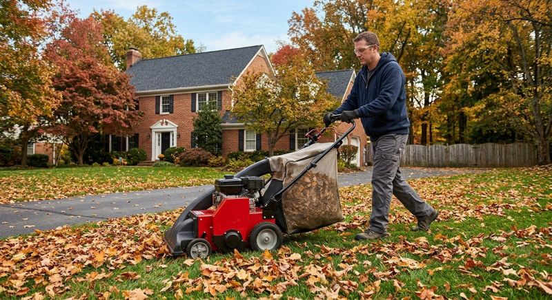 Autumn Leaf Removal in Ventura County, CA