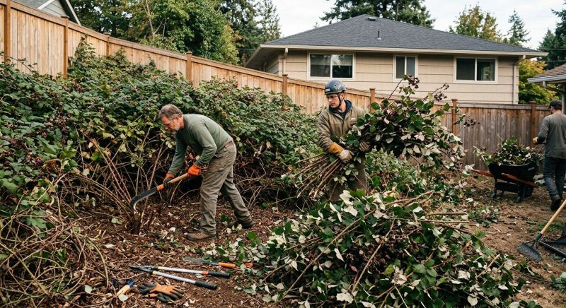 Blackberry Bush Removal in Honolulu, HI