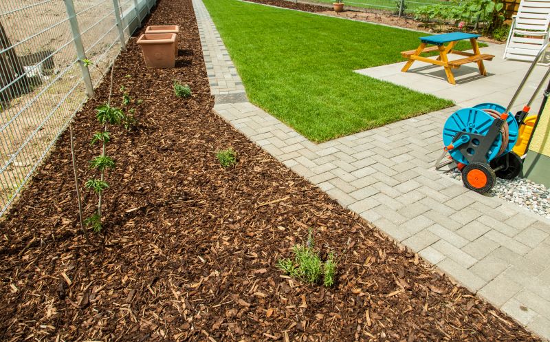 Brown Mulch Installation in Honolulu, HI