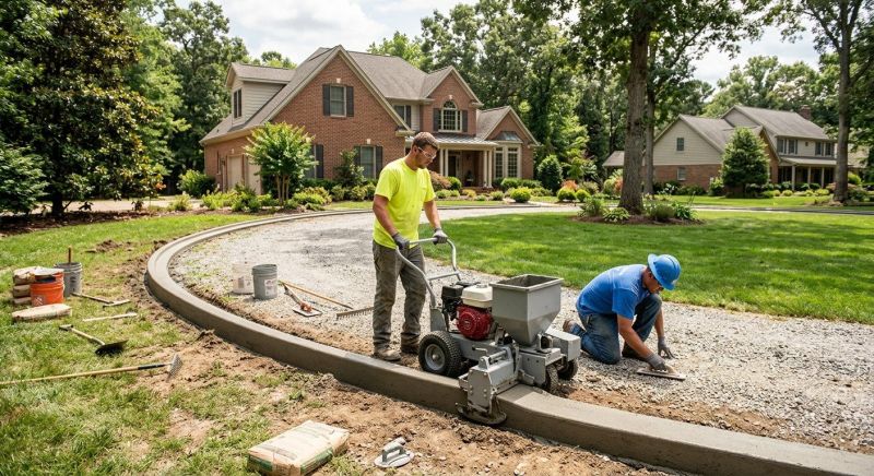 Cement Curbing Installation in Honolulu, HI