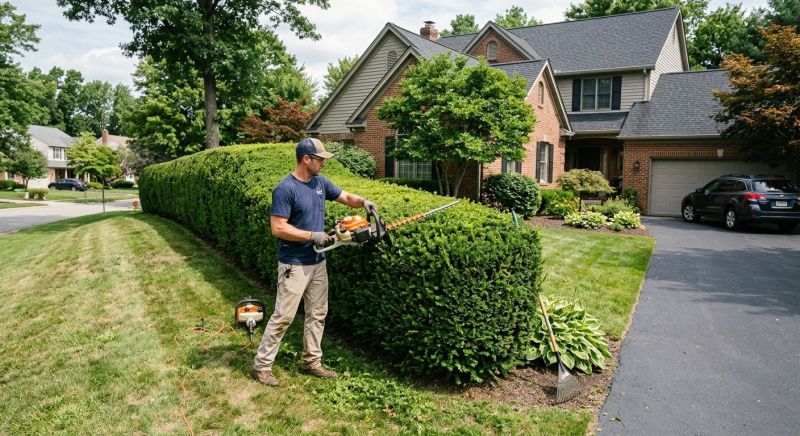 Hedge Landscaping in Ventura County, CA