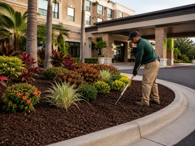 Hotel Mulching in Honolulu, HI