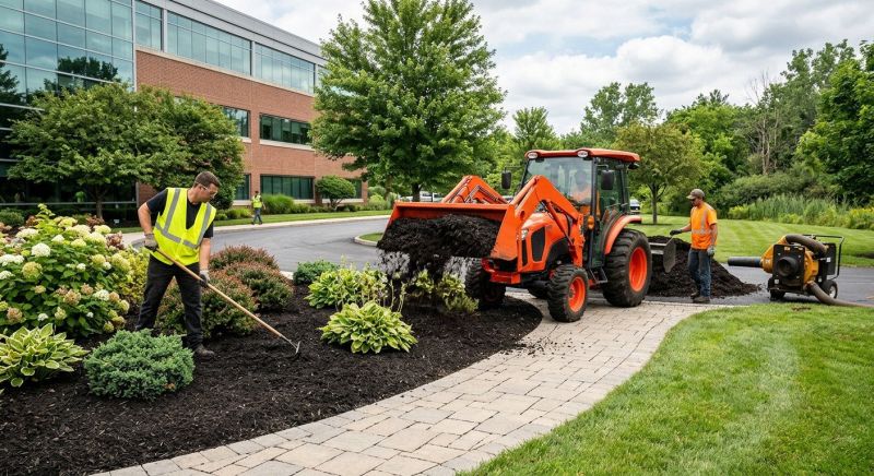 Hotel Mulching in Ventura County, CA