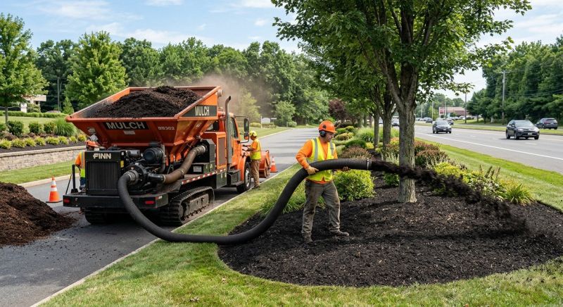 Hotel Mulching in Ventura County, CA