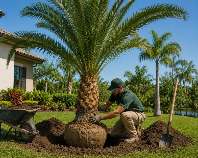 Palm Tree Planting in Ventura County, CA