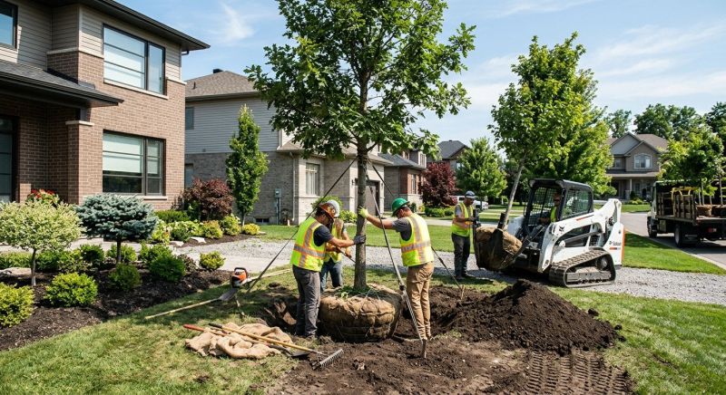 Pine Tree Planting in Honolulu, HI