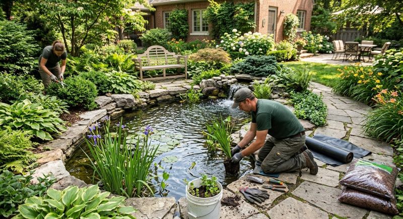 Pond Landscaping Service in Ventura County, CA