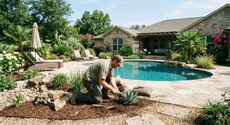 Pool Patio Landscaping in Honolulu, HI