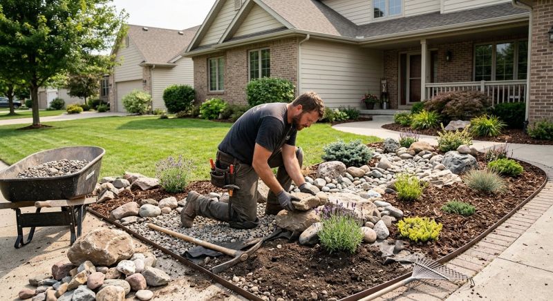 River Rock Landscaping in Honolulu, HI