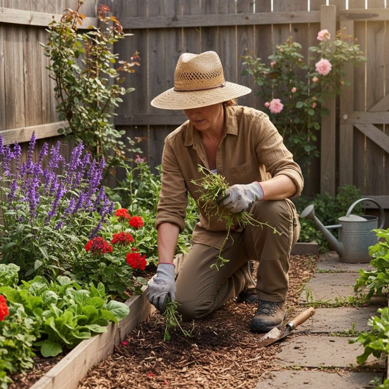Rock Bed Weeding in Ventura County, CA